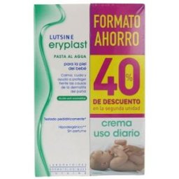 Lutsine Eryplast Pasta al Agua Crema Pañal Bebé 2 x 125ml