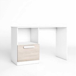 Escritorio Basik Line Estelle Blanco Mate 74x100x42 cm
