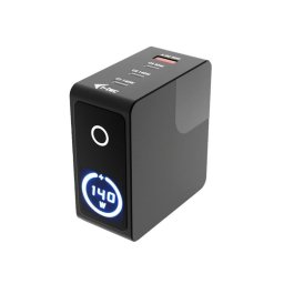 Cargador i-tec 140W Intelligent Multiport USB-C 3x USB-C 1x USB-A