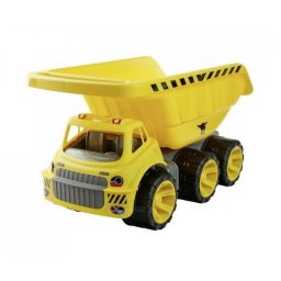 Camión Volquete BIG Power Worker Mega Kipper Plástico Amarillo 2 años