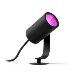 Foco para exteriores Lily Philips Hue White and Color ambiance Bluetooth/Zigbee Negro