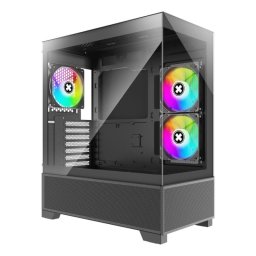 Caja PC Xilence Beam Midi Tower Negro ATX Vidrio Templado RGB