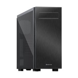 Caja PC Chieftec AL-02B-TG-OP Torre Negro ATX Vidrio Templado
