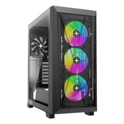 Caja PC Xilence XG151 Midi Tower Negro ATX Ventana Lateral RGB