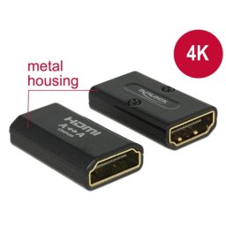 Adaptador DeLOCK HDMI a HDMI Negro