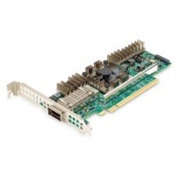 Tarjeta de red Broadcom P150P PCI Express Fibra 50 Gbit/s interna verde gris