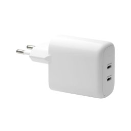 Cargador de dispositivos móviles Dbramante1928 CH30EUWH7123 30W GaN 2 puertos USB-C Blanco