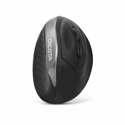 Ratón DICOTA D31981 Bluetooth 1600 DPI Negro Ergonomía Mano Derecha