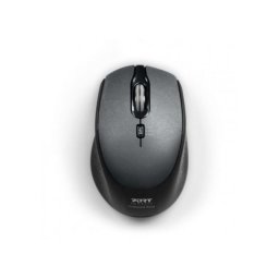 Ratón Port Designs PORT Connect 900713 Inalámbrico Ambidextro Negro 2.4 GHz