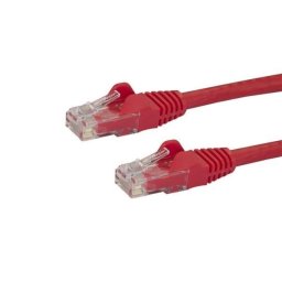 Cable de red StarTech Cat6 Gigabit UTP 2m rojo sin enganche