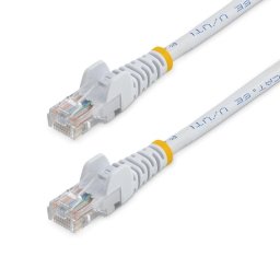 Cable de red StarTech Cat5e UTP 7 m blanco RJ45 sin enganches