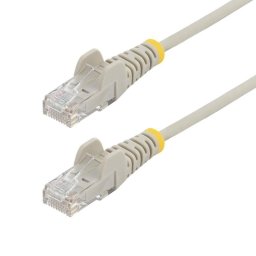 Cable de red StarTech.com N6PAT25CMGRS Cat6 U/UTP 0,25 m Gris