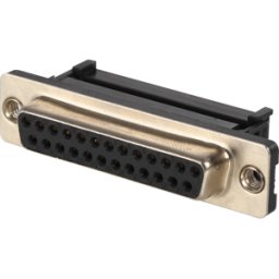W+P PRODUCTS W+P 114-25-2-1-0 - Conector hembra D-SUB DE 25 vías para cable plano IDC