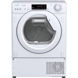 Candy Secadora Integrable 7kg, Motor AC y Gran Tambor - BCTD H7A2TE-S (Reacondicionado Grado C). Blanco