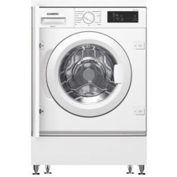 Siemens Lavadora integrable 8 kg / 1.200 rpm - WI12W327ES (Reacondicionado Grado D). Blanco