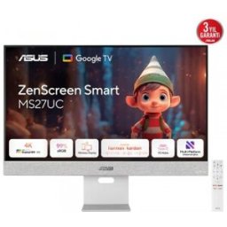 Asus ZenScreen Smart Monitor MS27UC - 27" 4K Ultra HD - LCD - Gris - 60Hz