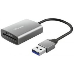 Trust Dalyx lector de tarjeta USB 3.2 Gen 1 (3.1 Gen 1) - Aluminio