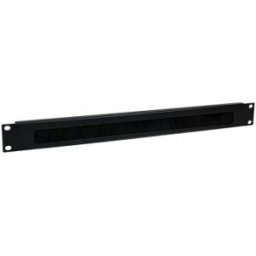 StarTech.com Panel Pasacables con Cepillo para Armario Rack de Servidores 1U - Organizador de Cablea