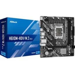 ASRock H610M-HDV/M.2 R2.0 - LGA 1700 - micro ATX - Intel H610