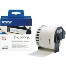 Brother DK-22205 - Papel termico - Rodillo (6,2 cm x 30,5 m) - para QL 1050, 1060, 500, 550, 560, 57