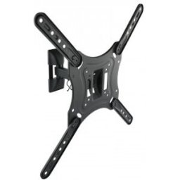 TooQ Soporte Giratorio e Inclinable para Monitor / TV LCD, Plasma de 23"- 55", con Dos Pivotes, Negr