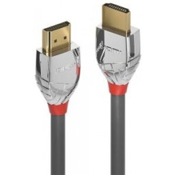 Lindy 37871 Cable HDMI 1 m HDMI tipo A (Estándar) - Gris, Plata