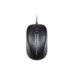 Kensington ValuMouse con cable, Ambidextro, Óptico, USB, 1000 DPI, 90 g, Negro