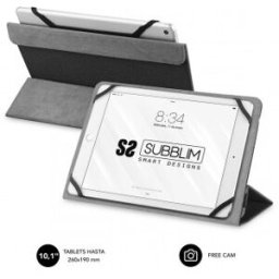 Subblim Funda Tablet Universal Freecam Case 10,1" Black