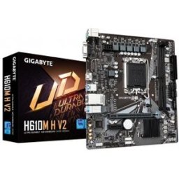 Gigabyte H610M H V2 - LGA 1700 - micro ATX - Intel H610 Express