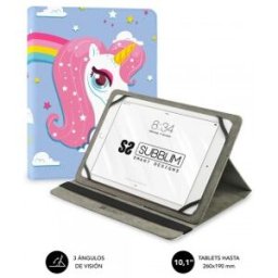 Subblim Funda Tablet Universal TRENDY CASE UNICORN 10.1