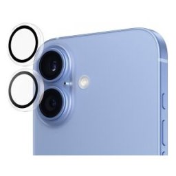 PanzerGlass ® Hoops® Camera Lens Protector Transparent iPhone 16 16 Plus Protector de pantalla App