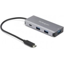 StarTech.com Hub USB-C de 4 Puertos Alimentado por Bus - 10Gbps - 3x USB-A y 1x USB-C