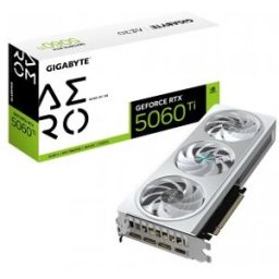 Gigabyte GeForce RTX 5060 Ti AERO OC 8G Tarjeta Gráfica – 8 GB GDDR7, 128 bits, PCI-E 5.0, 2647 MHz