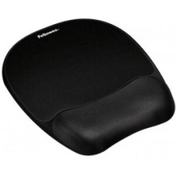 Fellowes 9176501 , Negro, Monótono, Poliuretano, Descansa muñecas