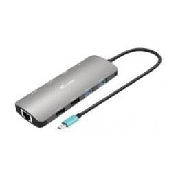 i-tec USB-C Metal Nano 2x Display Docking Station + Power Delivery 100 W