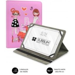 Subblim Funda Tablet Universal TRENDY CASE FASHION GIRLS 10.1