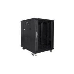 Lanberg FF01-6815-12B armario rack 15U Rack o bastidor independiente Negro