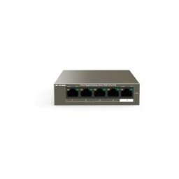 Tenda IP-COM Networks G1105P-4-63W switch No administrado Gigabit Ethernet (10/100/1000) Bronce - PoE