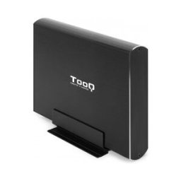 TooQ TQE-3531B - 3.5" Caja de disco duro (HDD) Negro