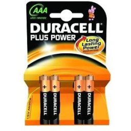 Duracell PACK DE 4 PILAS PLUS POWER - LR03 - 1.5V - ALCALINA AAA