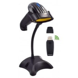 Ewent EW3430 lector de código de barras Lector de códigos de barras portátil 1D LED Negro