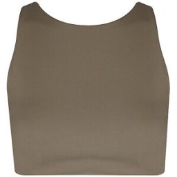 Mandala Sujetador deportivo de mujer Pilates Low Support marrón L