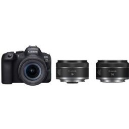 Canon EOS R6 Mark II + RF 24-105mm F4-7.1 IS STM + RF 16mm f/2.8 STM + RF 50mm f/1.8 STM
