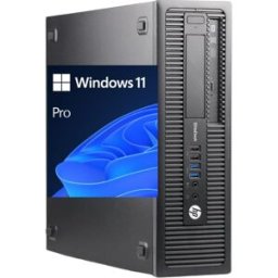 HP - EliteDesk 800 G1 Negro Intel Core i5‑4570 3,2 GHz 16 GB RAM DDR3 SSD 240 GB Lector DVD Windows 11 Pro (Reacondicionado)
