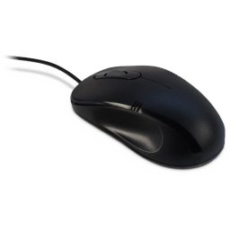 Ratón Inter-Tech M-3026 USB tipo A 1000 DPI Negro Ambidextro Office