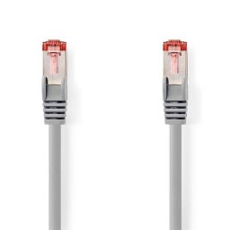 Cable de red Nedis CCGL85221GY10 Cat6 S/FTP 1 m Gris