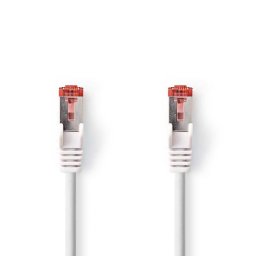 Cable de red Nedis CCGL85221WT75 Cat6 S/FTP 7,5 m Rojo Blanco