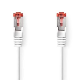 Cable de red Nedis CCGL85221WT025 Cat6 S/FTP 0,25 m Blanco