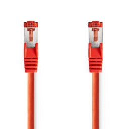 Cable de red Nedis CCGL85221RD025 Cat6 S/FTP 0,25 m Rojo