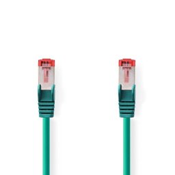 Cable de red Nedis CCGL85221GN05 Cat6 S/FTP 0,5 m Verde